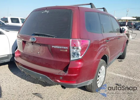 2010 Subaru Forester 2.5X from USA, damaged, VIN JF2SH6AC0AH700151
